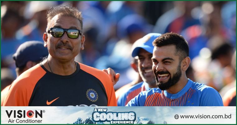 কোহলিকে আবারও ভারত দলের অধিনায়ক হিসেবে দেখতে চান শাস্ত্রী